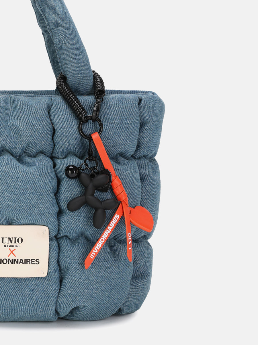 BALOON DOG CHARM - black 1001