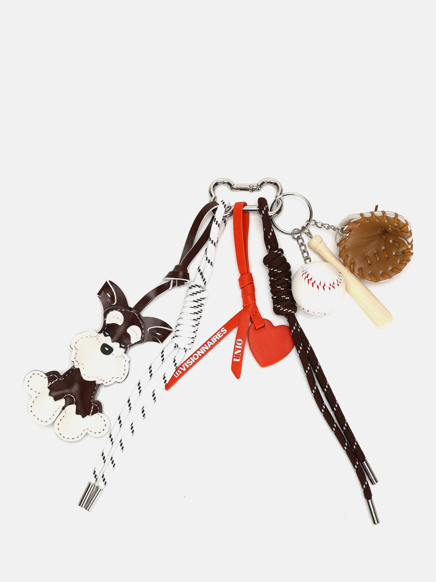 DOG CHARM - coffee 2043