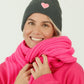 UNIO Hamburg MÜTZEN LILLE HEART neon pink