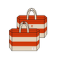 UNIO Hamburg FROTTIER LINOSA - STRANDTASCHE