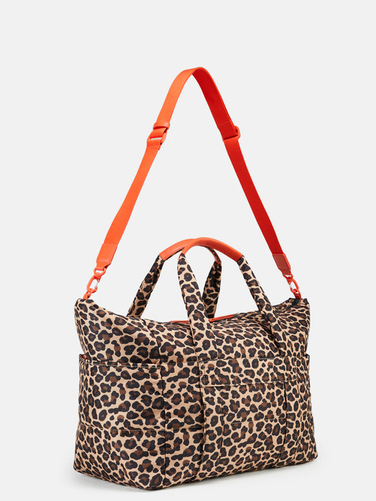 TRAVEL BAG LEO - leo print 14001