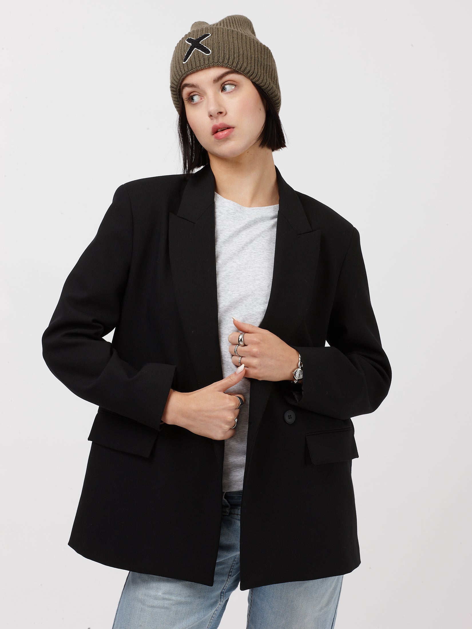 UNIO Hamburg MÜTZEN LUMI X Black