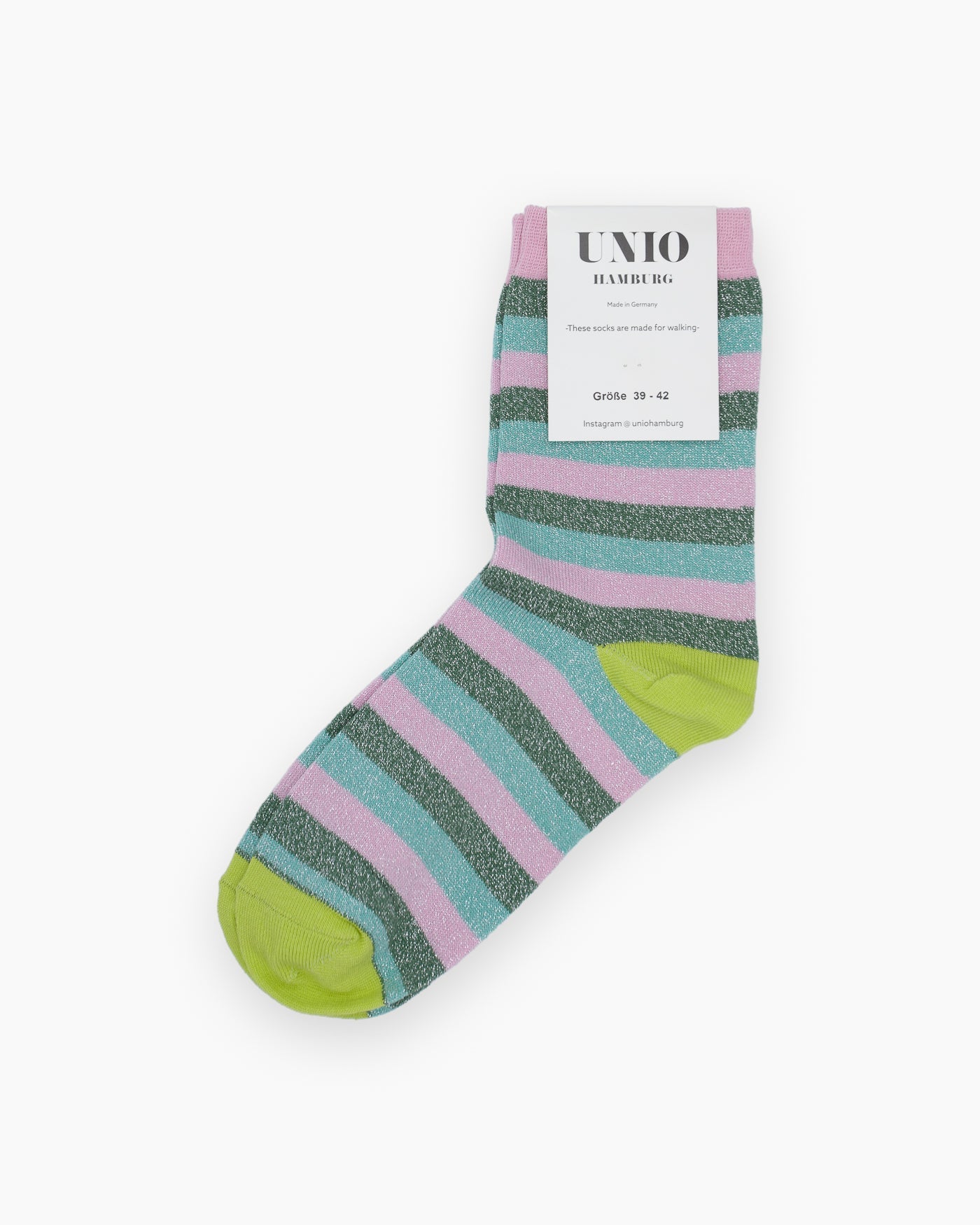 UNIO Hamburg Socken GLAM STRIPE