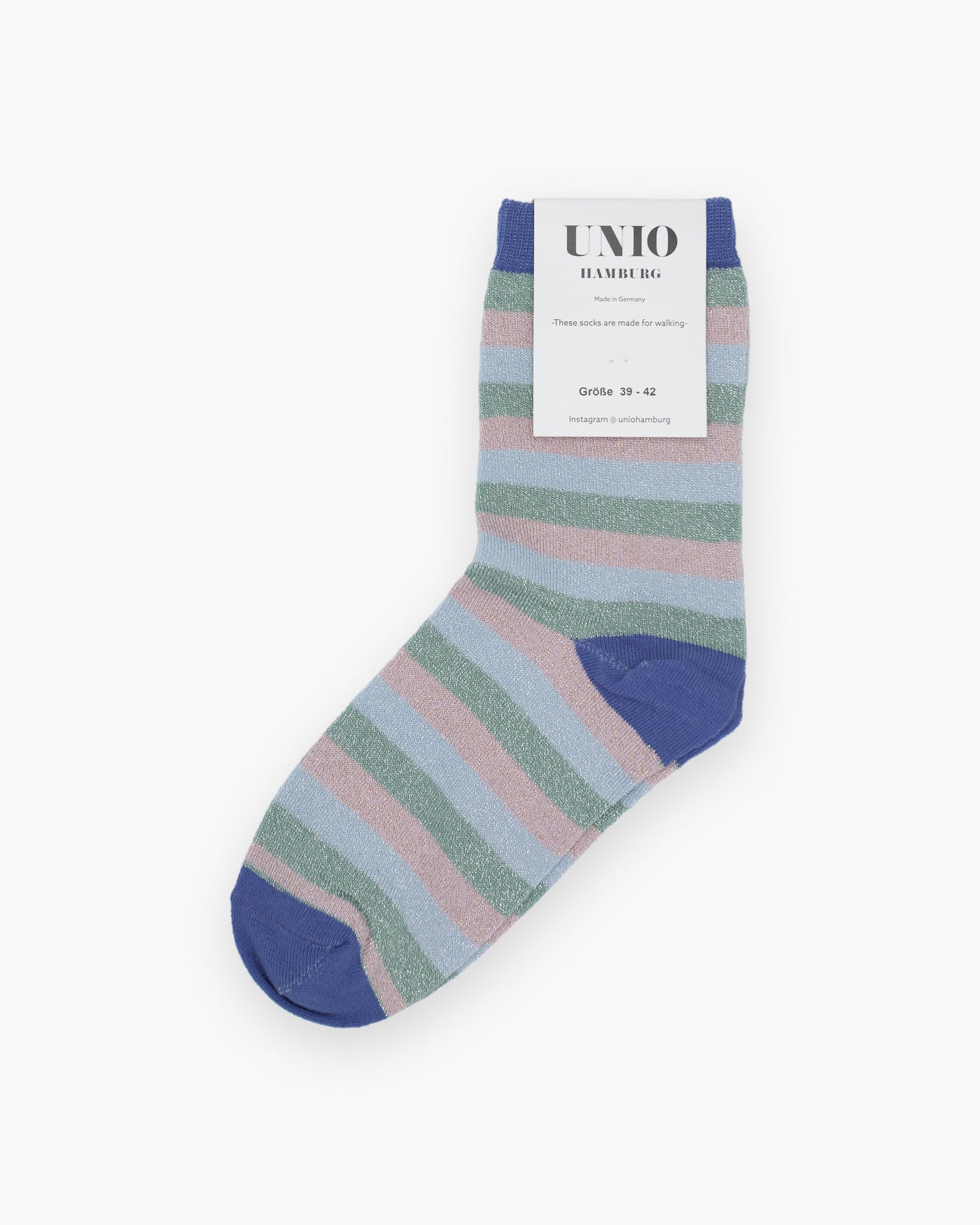 UNIO Hamburg Socken GLAM STRIPE