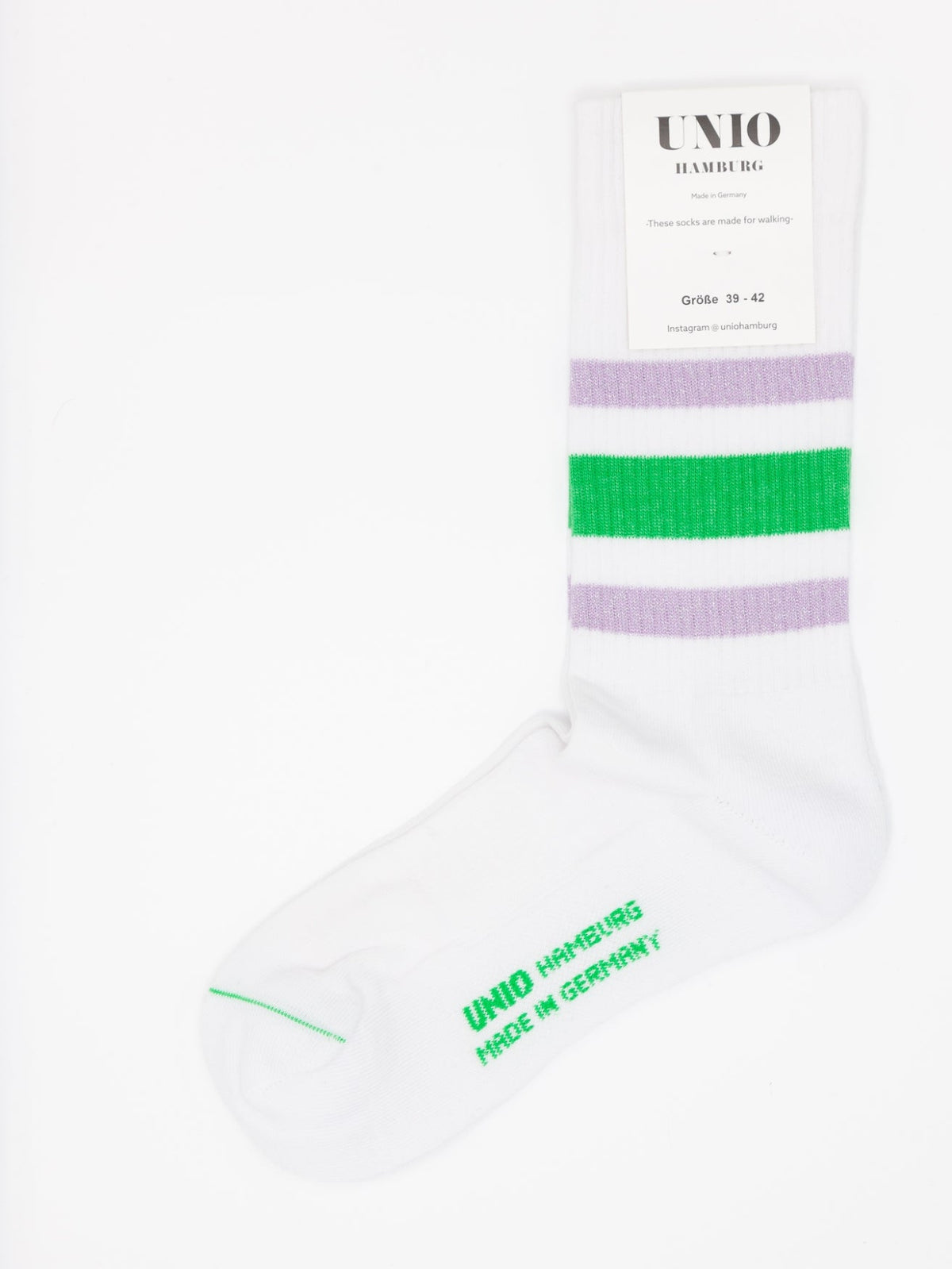 UNIO Hamburg Socken TORONTO GLITZI STRIPE