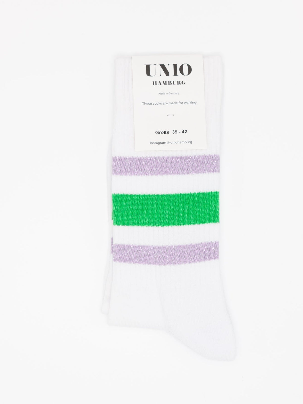 UNIO Hamburg Socken TORONTO GLITZI STRIPE